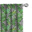 Rideaux 4 panneaux Ambesonne Tree, feuilles de palmier Macro vert forêt-100251966