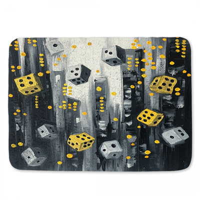 Tapis de bain Dice