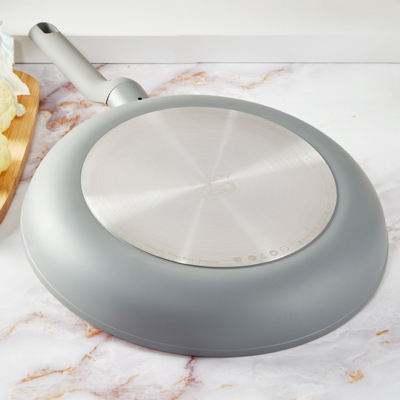 BergHOFF Non-Stick Ceramic Frying Pan, Gray, 12"