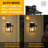 Cosimo Steel Wall Light