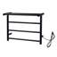 Horizontal Traditional Bar Towel Warmer with Bathroom Shelf