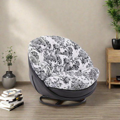 Chaise en bois de pin rotatif Cloud-sensing