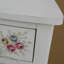 Armoire d'angle en bois manufacturé