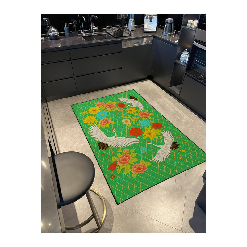 Tapis beige tissé traditionnel Mosso, 3'3" x 4'11"