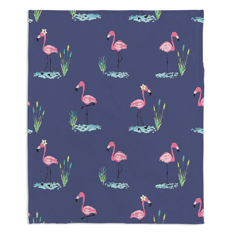  Couverture Flamingo II, 68 po x 80 po