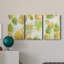 «Tossing Pineapples» - Toile tendue avec châssis de qualité supérieure - Prêt à être accroché-2103379567