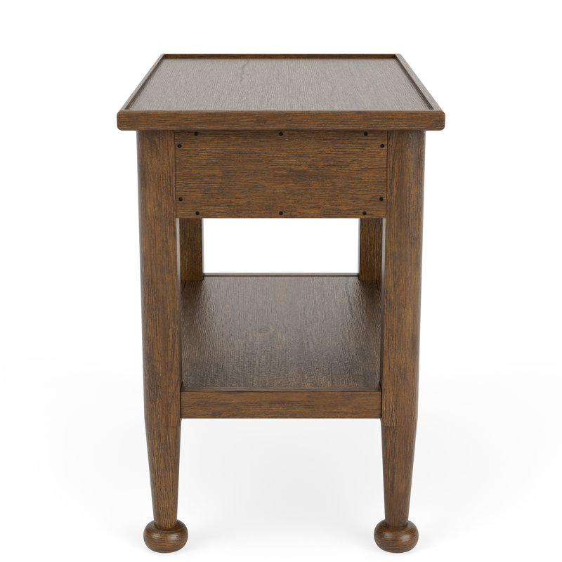 Brown Small End Table