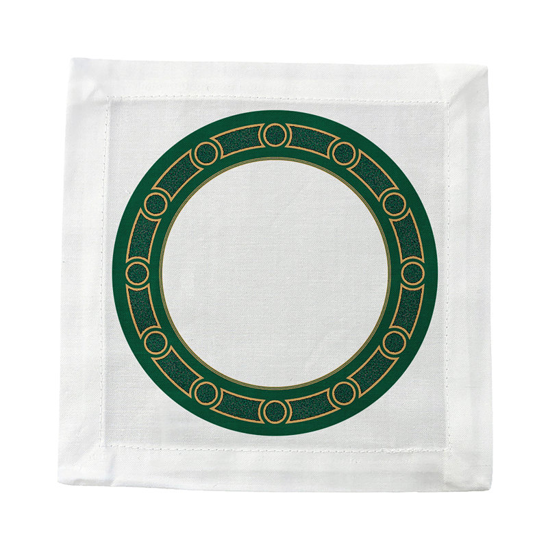 Timothy Corrigan Parter Reverre Claire Cotton Sateen Cocktail Napkins