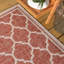 Tapis intérieur / extérieur rouge / beige Hague Moroccan Trellis-849413686