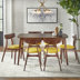 Walnut/Yellow