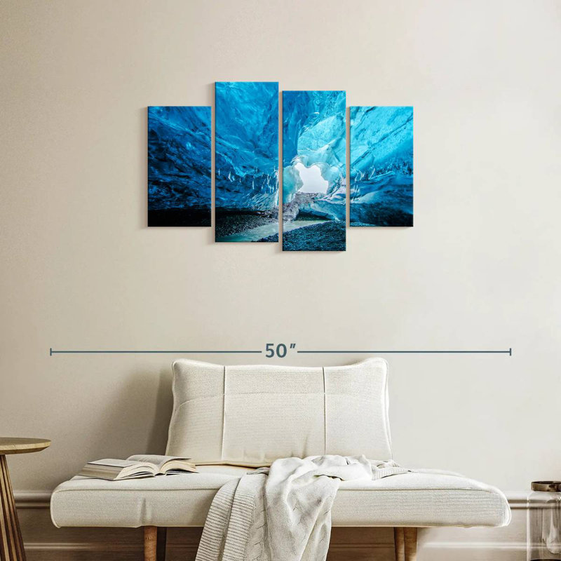 Alvord Blue Ice Cave, 22" H x 36" W