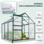 Serre de loisir en polycarbonate à structure en aluminium 6,2 pi x 6,2 pi-92441692-114500706