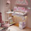 Bureau de jeu en L 40 po avec prise de courant - 3 tablettes, 2 tiroirs, crochet pour casque pour petits espaces-994672472