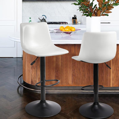 Set of 4 Adjustable Bar Stools