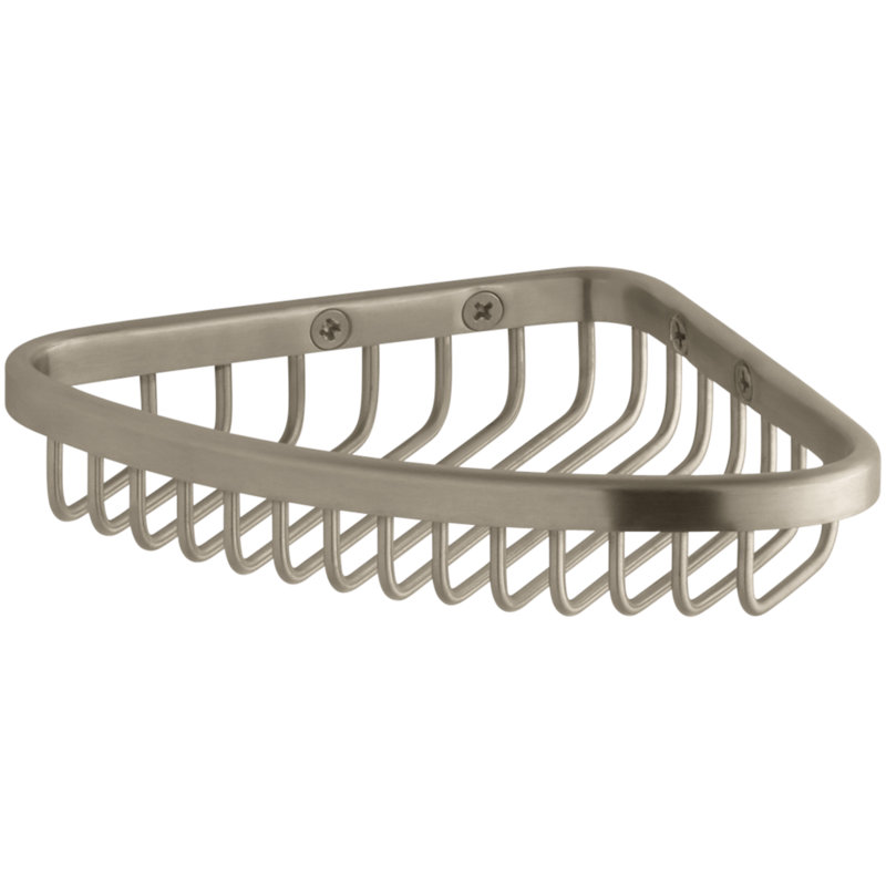 Panier de douche Kohler, Bronze brossé vibrant, H 1,125 po x l 6,5 po x P 4,75 po
