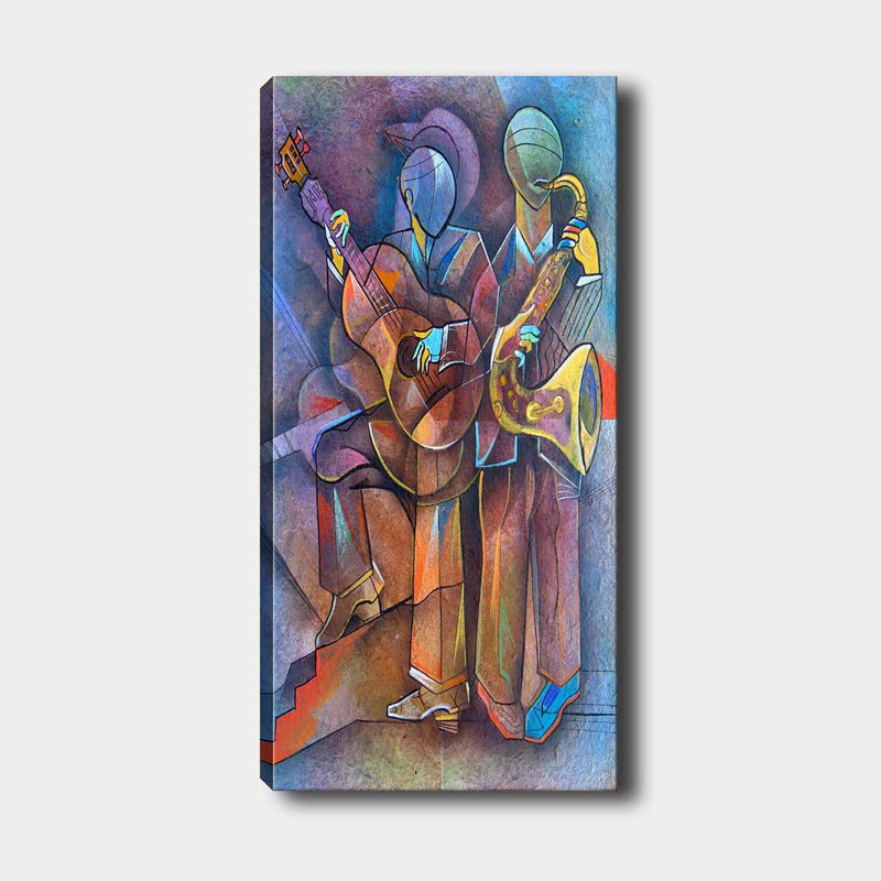 Peinture sur toile tendue