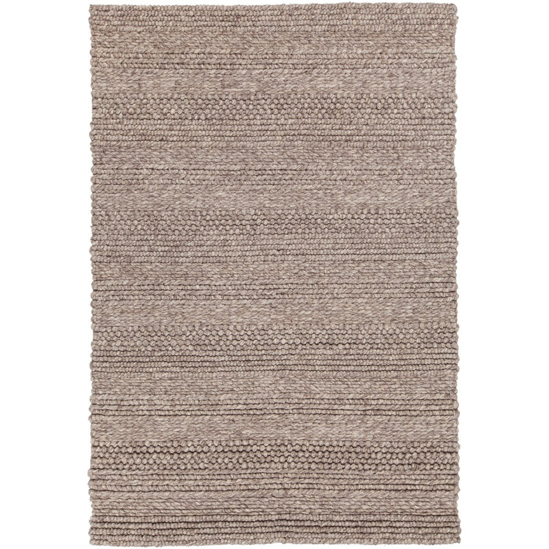 Tapis brun tissé à la main Penn, 5 pi x 7 pi 6 po