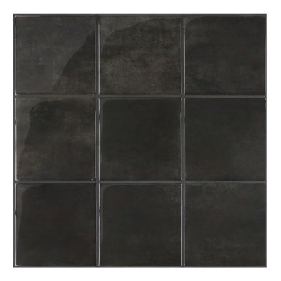 10-Pack Square Peel and Stick Backsplash Tiles – 12"x12" Thicker 3D Design, Forest Green
