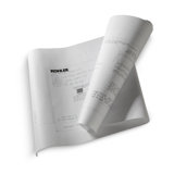 Tea-For-Two Kathryn /Tea-For-Two Under-Mount Installation Kit for Use with Kathryn/Tea-For-Two Baths and Whirlpools