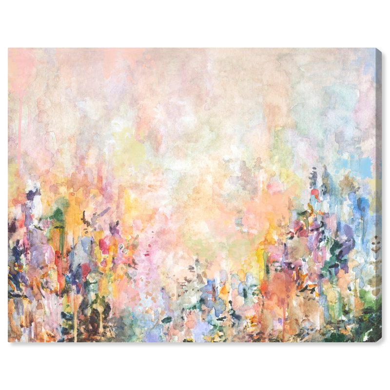Fierra " Garden Melting Petals " by Wynwood Studio, 16" H x 24" W x 0.8" D