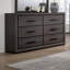 Commode l 6 po avec miroir Camile