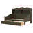 Twin Daybed Boasting Storage Drawers, Wooden Twin Daybed With Storage Headboard And Shelving, Vintage-Inspired Daybed-329568658