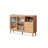 Simple Solid Wood Sideboard for Small Spaces