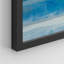 Pastel Blue Beach Shore Landscape - Ensemble de 4 reproductions de cadres photo simples-97762616-97762615