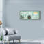 «Retro Diner Open 24 Hours Panel» par Michael Mullan, reproduction d'art textuel sur toile-33421438