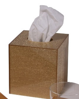 Lame Tissue Box Cover
