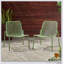 Chaises d'extérieur empilables KINCAID avec structure en fer thermolaqué durable et sièges en filet pour les patios modernes-129604697