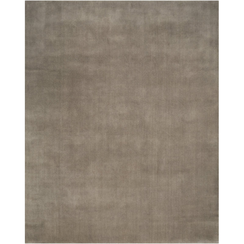 Nourison Plush Cloud 9'9" x 13'9" Taupe Modern Indoor Rug, Taupe, Rectangle 9'9" x 13'9"