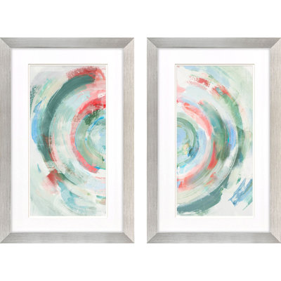 Pink Halo Framed Art