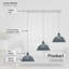 Labeeb 3 - Light Kitchen Island Pendant-399267271