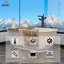 Baignoire de trempage autoportante en acrylique 67 po. X 32 po.