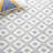 Marbella Handloomed Wool And Cotton Geometric Rug-1435670689