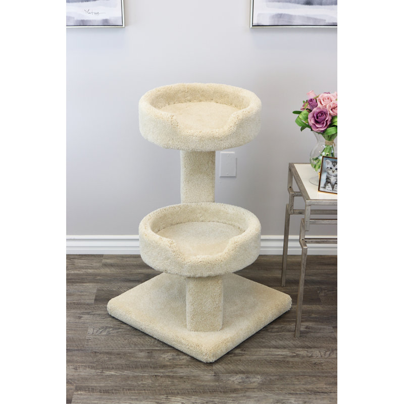 Perchoir en bois massif Prestige Cat Trees, Beige