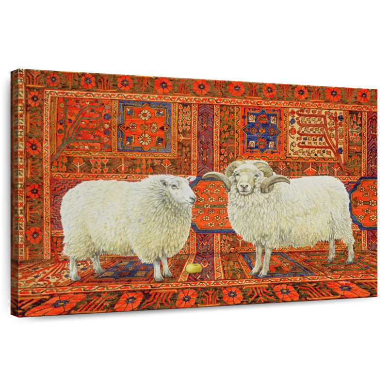 Brampt Persian Wool, 26" H x 39" W