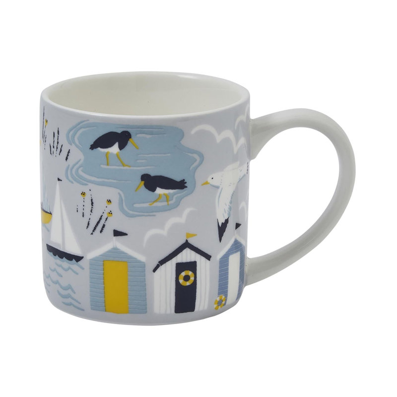 Seashore Bone China Coffee Mug