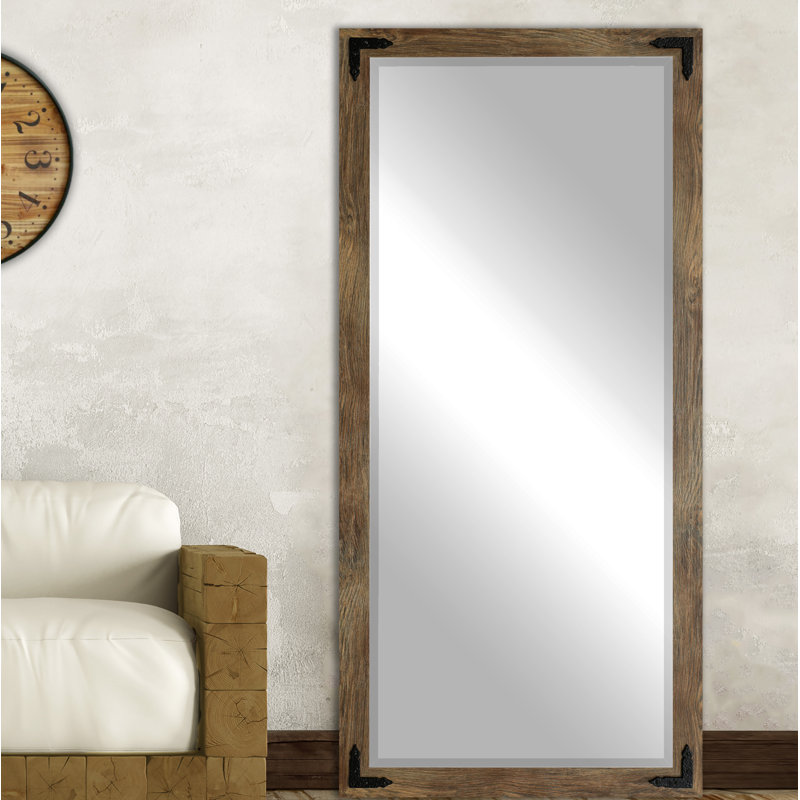 Miroir pleine grandeur biseauté, H 71 po x l 31 po