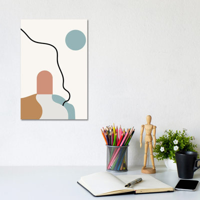 "Boho Terracota Road" par Mambo art studio-impression