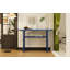 Elegant Minimalist Console Table With Rounded Edges And Sturdy Shelf Design For Entryway, Living Room-943768824