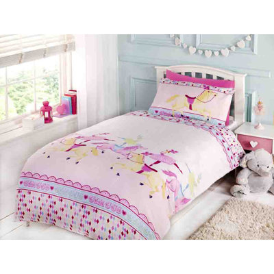 Show Time Cotton Blend No Pattern [EU ONLY] Duvet Cover Set with Pillowcases Included