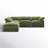 Wonardo Upholstered L-Shaped Sectional-365644904