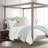Washed Linen Cream Twin Quilt