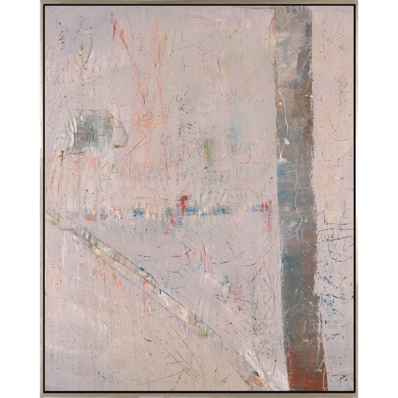Prochain jeu - Peinture sur toile avec cadre flottant