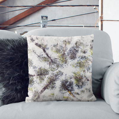 Tree Tops Cushion with Filling