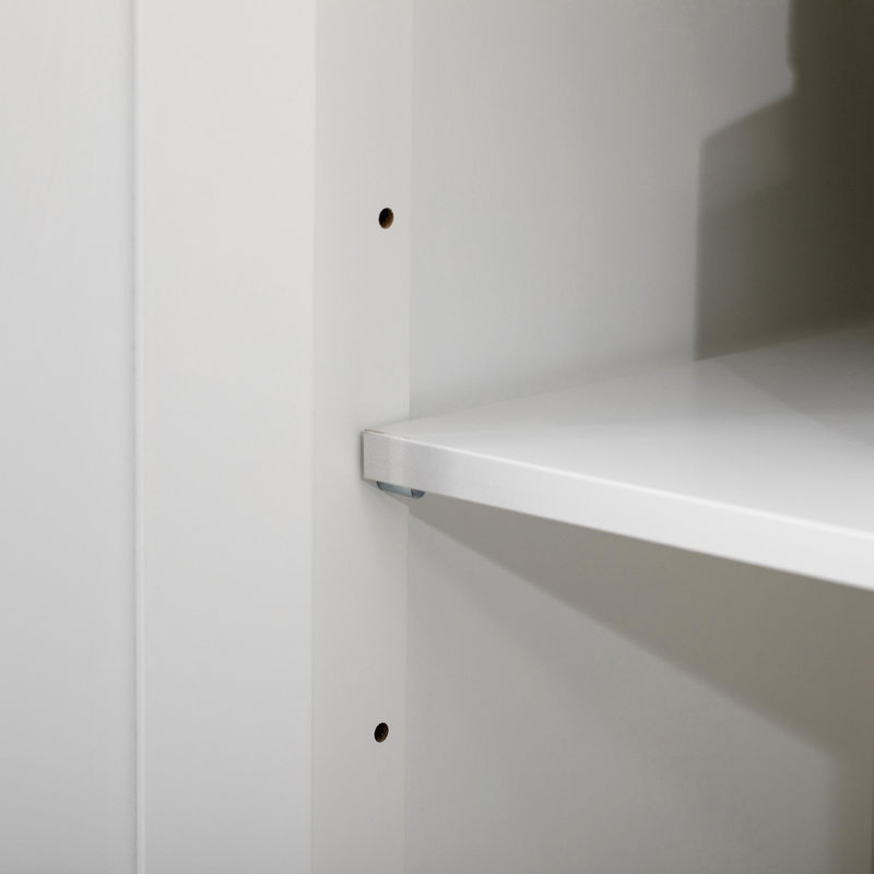Organisateur de salle de bain, petite armoire de rangement autoportante avec deux tiroirs et tablette réglable pour le salon ou le vestibule