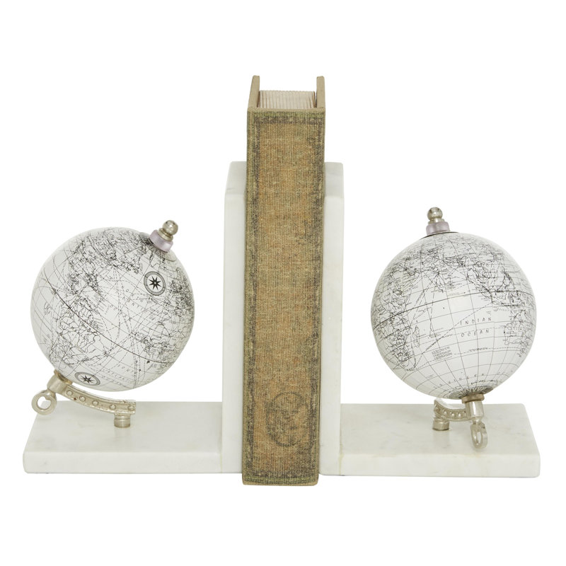 Serre-livres mappemonde