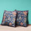 Housse et insert de coussin décoratif intérieur / extérieur en mélange de polyester-86928734